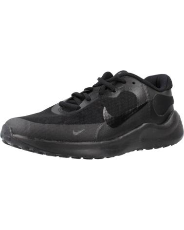 Sneaker für Mädchen und Junge NIKE ZAPATILLAS NINO MODELO REVOLUTION 7 GS COLOR NEGRO 001