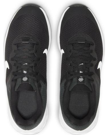 Deportivas de Mujer y Niña y Niño NIKE REVOLUTION 6 DD1096 NEGRO