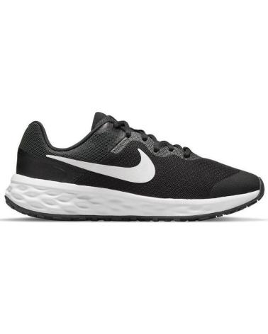 Deportivas de Mujer y Niña y Niño NIKE REVOLUTION 6 DD1096 NEGRO