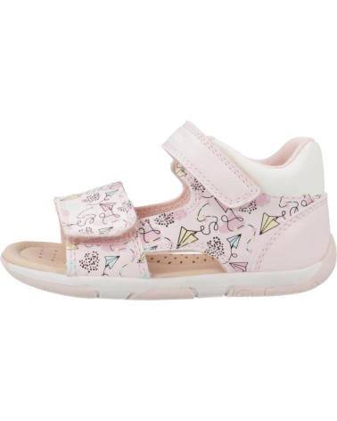 Sandálias de Menina GEOX SANDALIAS NINA MODELO B SANDAL TAPUZ G COLOR ROSA C8206