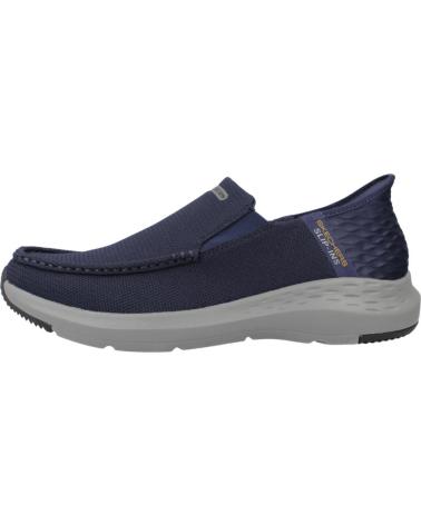 Scarpe-da-ginnastica-casual-per-uomo-SKECHERS-ZAPATILLAS-HOMBRE-MODELO-SLIP-INS-204804S-COLOR-AZUL-NVY