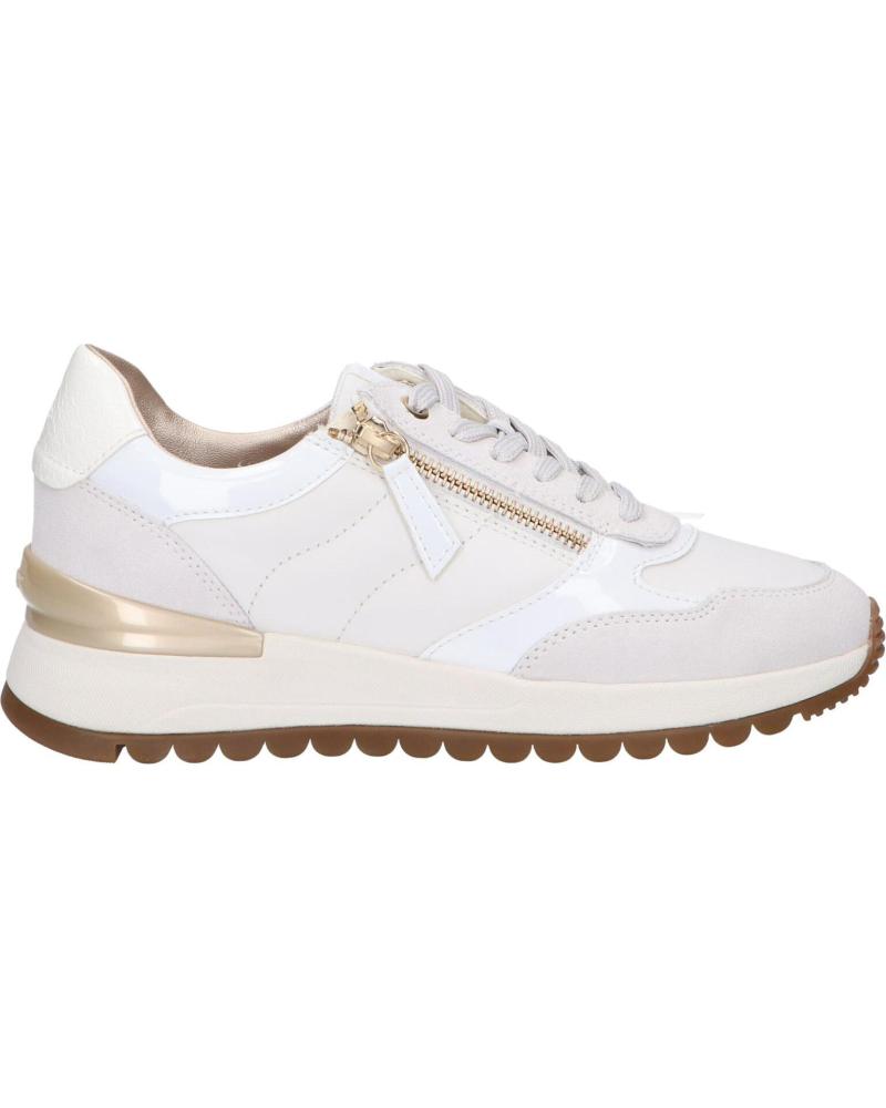 Sportivo per Donna GEOX D4600A 08522 D DESYA C1352 WHITE-OFF WHITE