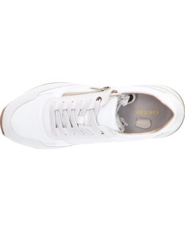 Sportivo per Donna GEOX D4600A 08522 D DESYA C1352 WHITE-OFF WHITE