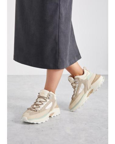 D. FRANKLIN SNEAKERS CHUNKY BEIGE CON LACCI BEIG