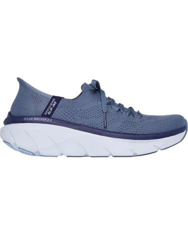 Sneaker für Damen SKECHERS SLIP-INS DLUX WALKER 2 0 - THRILL MOVEMENT AZUL