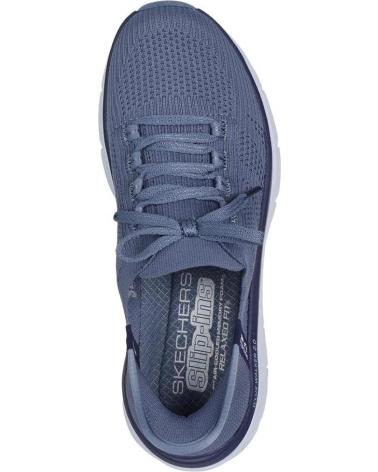 Sneaker für Damen SKECHERS SLIP-INS DLUX WALKER 2 0 - THRILL MOVEMENT AZUL