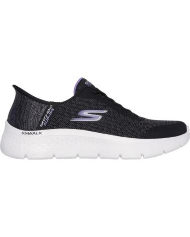 Sneaker für Damen SKECHERS SLIP-INS GO WALK FLEX KAYLEE NEGRO