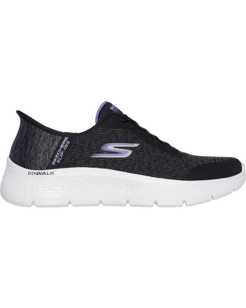 Sneaker für Damen SKECHERS SLIP-INS GO WALK FLEX KAYLEE NEGRO