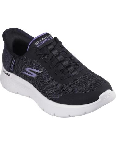 Sneaker für Damen SKECHERS SLIP-INS GO WALK FLEX KAYLEE NEGRO
