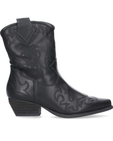 Stivaletti per Donna PUNTOSALAO BOTINES TACON BAJO CAMPEROS ESTILO COWBOY PARA MUJER COLOR N VARIOS COLORES