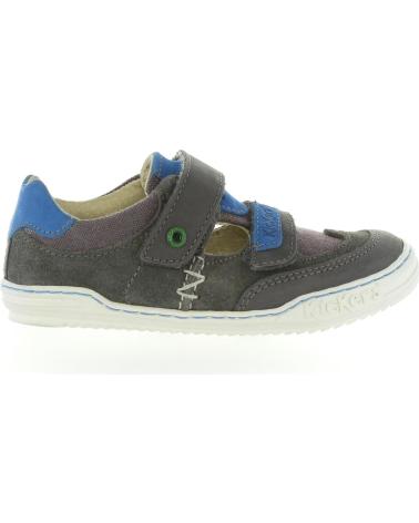 boy shoes KICKERS 414590-30 JYKROI 123 GRIS FONCE