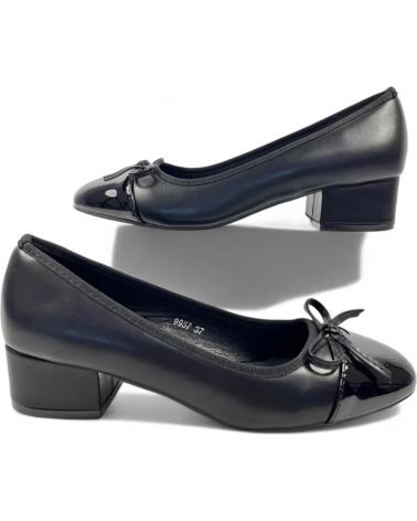 Zapatos de Mujer TIMBOS SALON TACON VESTIR MUJER 130487 NEGRO