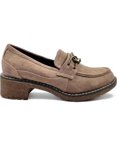 Mocassini per Donna TIMBOS MOCASIN TACON TRAVILLA MUJER TAUPE 130451 VERDE