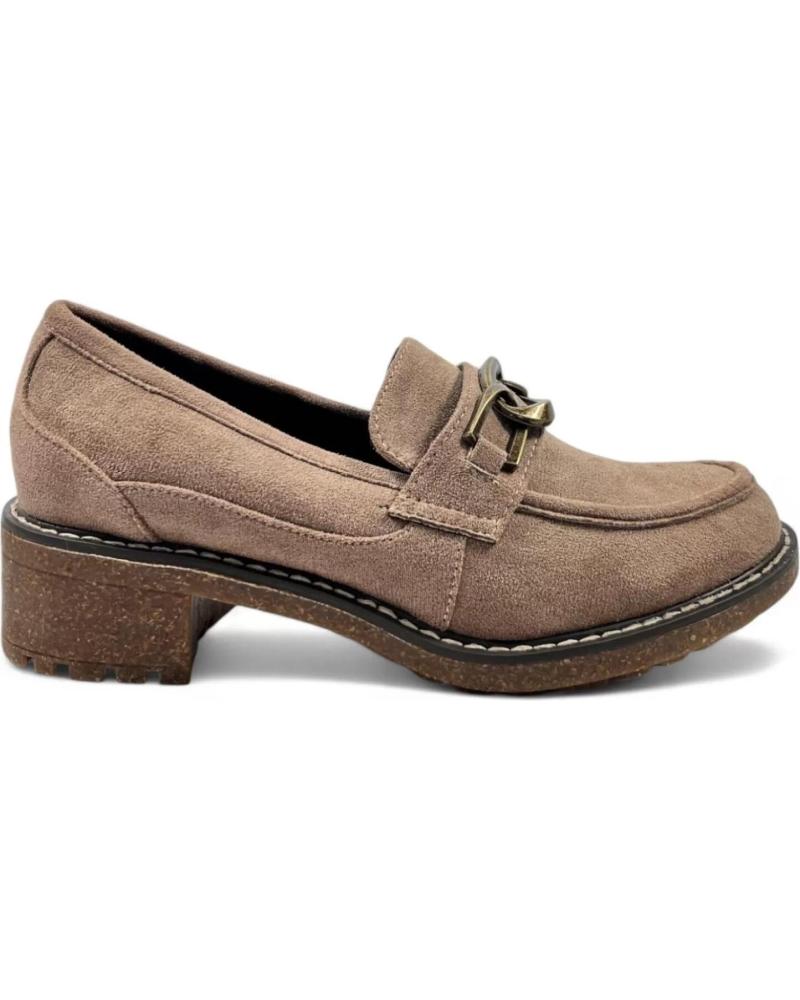 Mocassini per Donna TIMBOS MOCASIN TACON TRAVILLA MUJER TAUPE 130451 VERDE