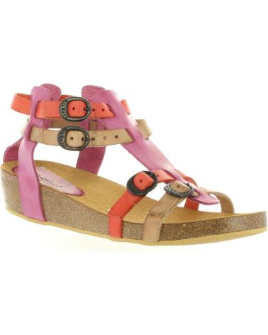 Sandalen für Damen und Mädchen KICKERS 420390-30 BOMDIA 213 FUCHSIA ROUGE