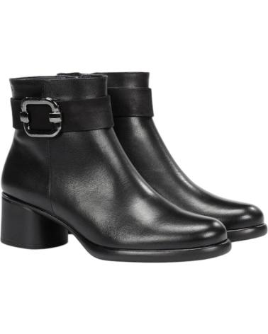 Stivaletti per Donna DORKING BOTINES PIEL NEGROS SUGARNOBUK NEGRO