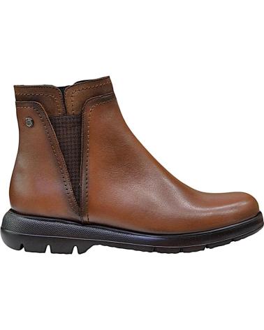 Stiefel für Damen FLUCHOS BOTIN PLANO PIEL CUERO SUGAR NOB CUERO CUERO
