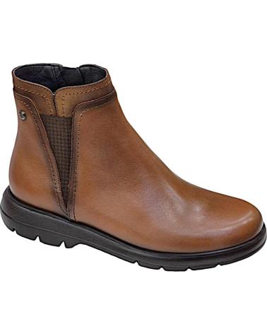 Stivaletti per Donna FLUCHOS BOTIN PLANO PIEL CUERO SUGAR NOB CUERO CUERO
