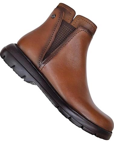 Stivaletti per Donna FLUCHOS BOTIN PLANO PIEL CUERO SUGAR NOB CUERO CUERO