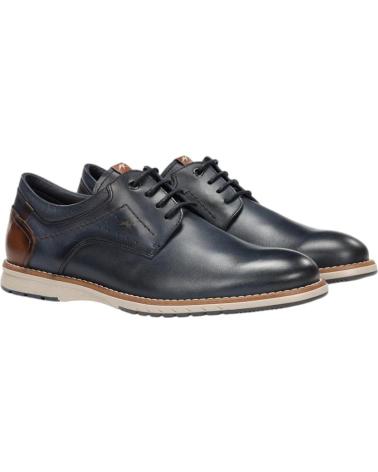 Sapatos de Homem FLUCHOS ZAPATOS DERBIE PIEL AZUL YORK OCEANOCOM 4