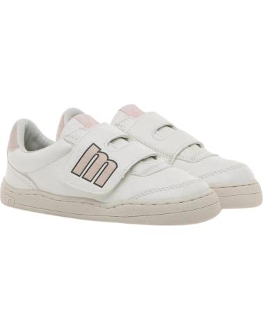 Sneaker für Mädchen MTNG ZAPATILLAS DE DEPORTE MUSTANG BLANCO Y ROSA