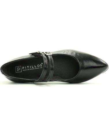 Schuhe für Damen PITILLOS MERCEDES 10140 NEGRO