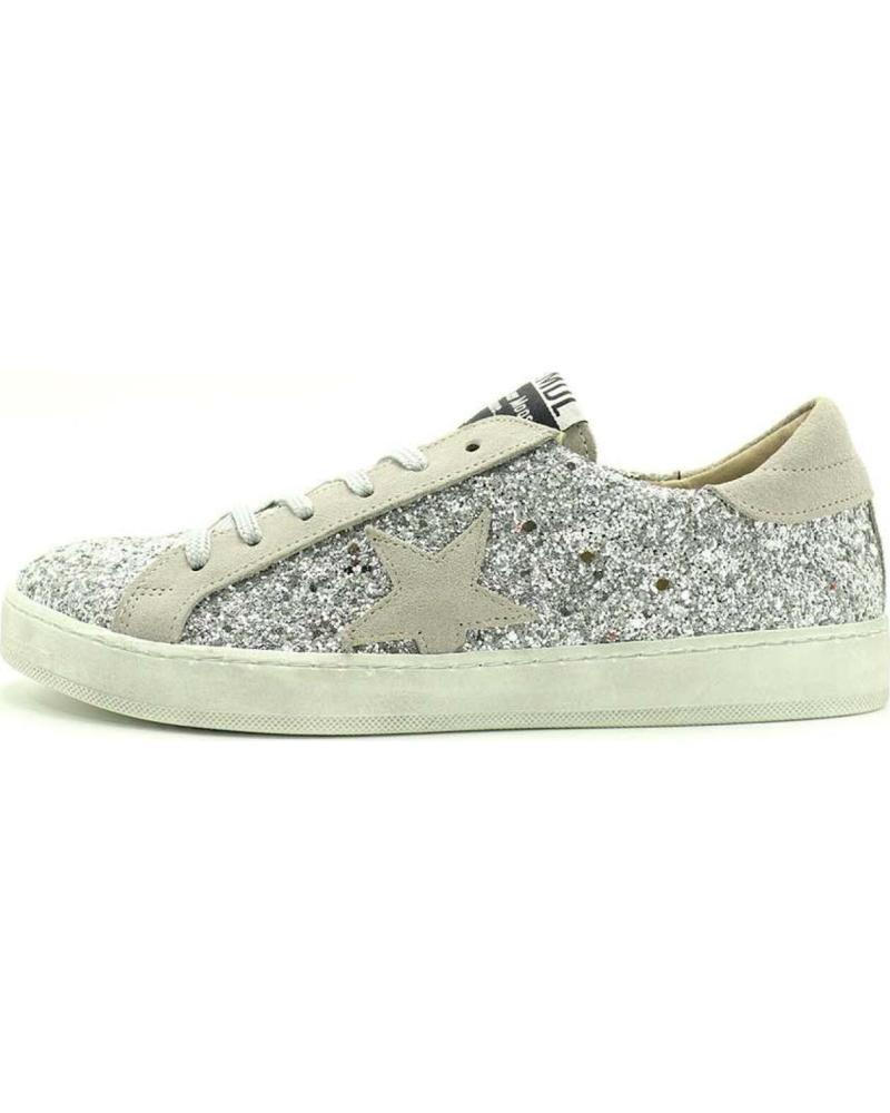 Sportivo per Donna SILVER MOOSE DEPORTIVO DELUXE 1097 ARGENTA - PERLA