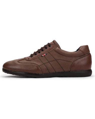 Sapatos-De-Hombre-KARTAMO-ZAPATOS-DE-CORDONES-PIEL-MARRON-HOMBRE-MARRóN