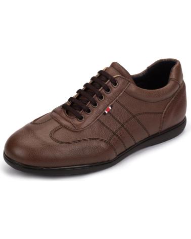 Sapatos-De-Hombre-KARTAMO-ZAPATOS-DE-CORDONES-PIEL-MARRON-HOMBRE-MARRóN