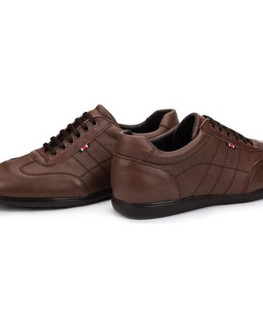 Sapatos-De-Hombre-KARTAMO-ZAPATOS-DE-CORDONES-PIEL-MARRON-HOMBRE-MARRóN