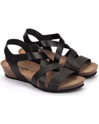 Sandalen für Damen KARTAMO SANDALIA DE CUNA NEGRA MUJER NEGRO