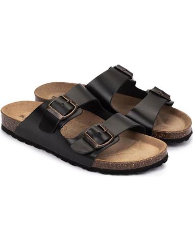 Sandalen für Damen KARTAMO SANDALIA PLANA NEGRA MUJER NEGRO