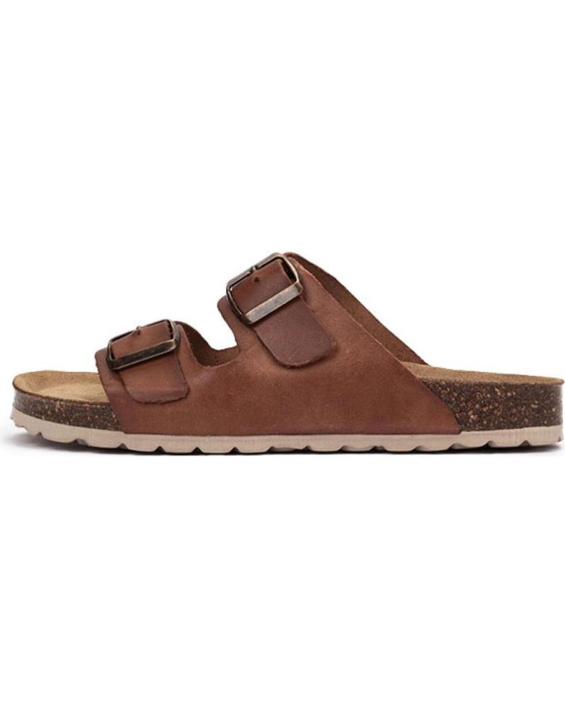 Sandalen für Damen KARTAMO SANDALIA PLANA MARRON MUJER MARRóN