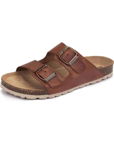 Sandalen für Damen KARTAMO SANDALIA PLANA MARRON MUJER MARRóN