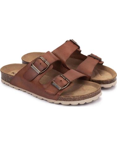 Sandalen für Damen KARTAMO SANDALIA PLANA MARRON MUJER MARRóN