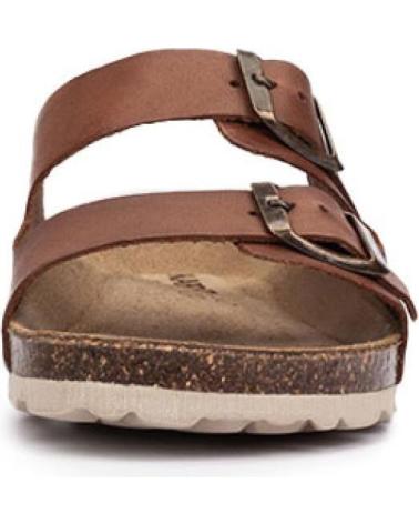 Sandalen für Damen KARTAMO SANDALIA PLANA MARRON MUJER MARRóN