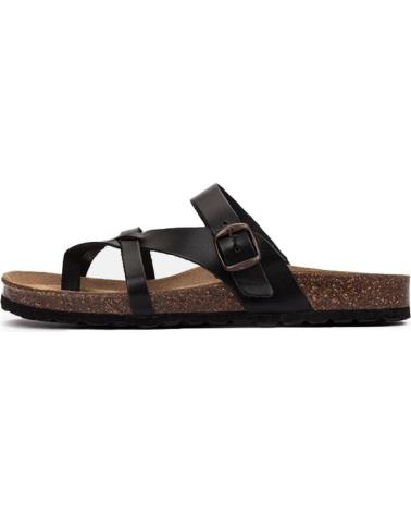 Sandalen für Damen KARTAMO SANDALIA PLANA NEGRA MUJER NEGRO