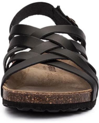 Woman Sandals KARTAMO SANDALIA PLANA NEGRA MUJER NEGRO