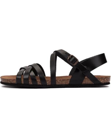 Sandals-De-Mujer-KARTAMO-SANDALIA-PLANA-NEGRA-MUJER-NEGRO