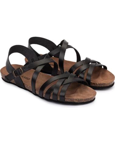 Sandals-De-Mujer-KARTAMO-SANDALIA-PLANA-NEGRA-MUJER-NEGRO