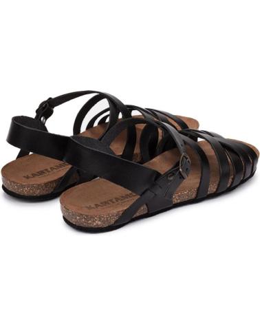 Sandals-De-Mujer-KARTAMO-SANDALIA-PLANA-NEGRA-MUJER-NEGRO