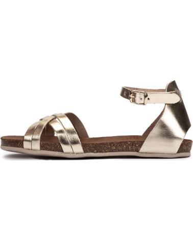 Woman Sandals KARTAMO SANDALIA PLANA PLATINO MUJER ORO
