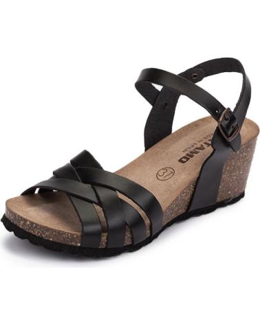 Woman Sandals KARTAMO SANDALIA DE CUNA MUJER NEGRO