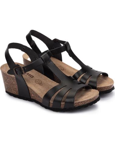 Woman Sandals KARTAMO SANDALIA DE CUNA NEGRA MUJER NEGRO
