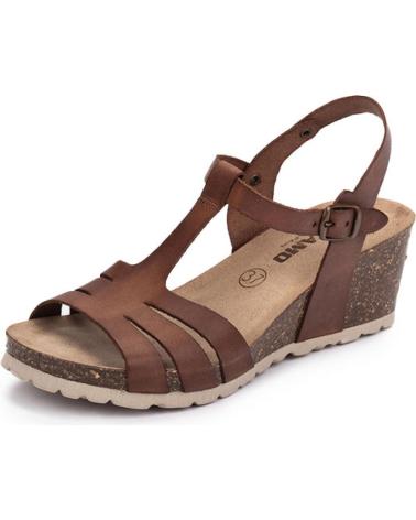 Woman Sandals KARTAMO SANDALIA DE CUNA MARRON MUJER MARRóN