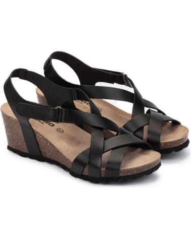 Woman Sandals KARTAMO SANDALIA DE CUNA NEGRA MUJER NEGRO