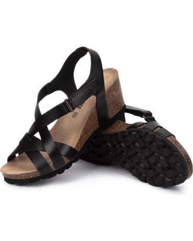 Woman Sandals KARTAMO SANDALIA DE CUNA NEGRA MUJER NEGRO