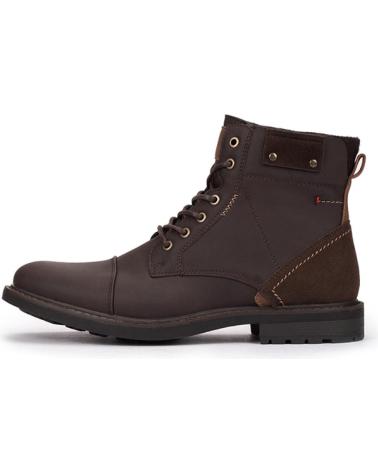Stiefel für Herren KARTAMO BOTINES CASUAL CON CORDONES MARRON HOMBRE MARRóN
