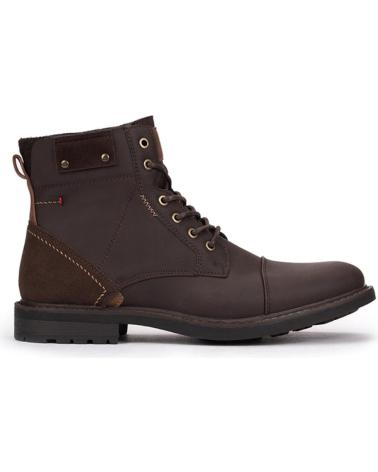 Stiefel für Herren KARTAMO BOTINES CASUAL CON CORDONES MARRON HOMBRE MARRóN