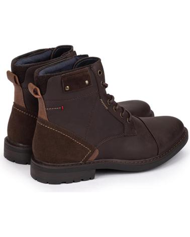 Stiefel für Herren KARTAMO BOTINES CASUAL CON CORDONES MARRON HOMBRE MARRóN